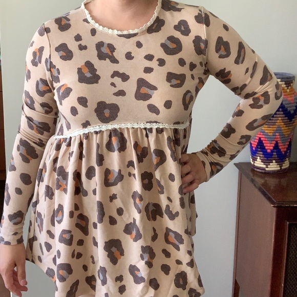 Ces Femme | Léopard print empire waist - Picture 5 of 5